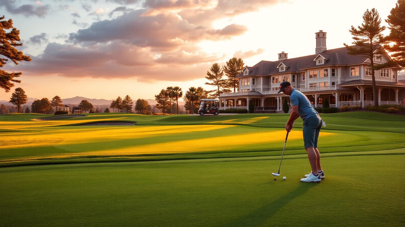 Golf Courses: professional setting representing industry-leading golf course work.