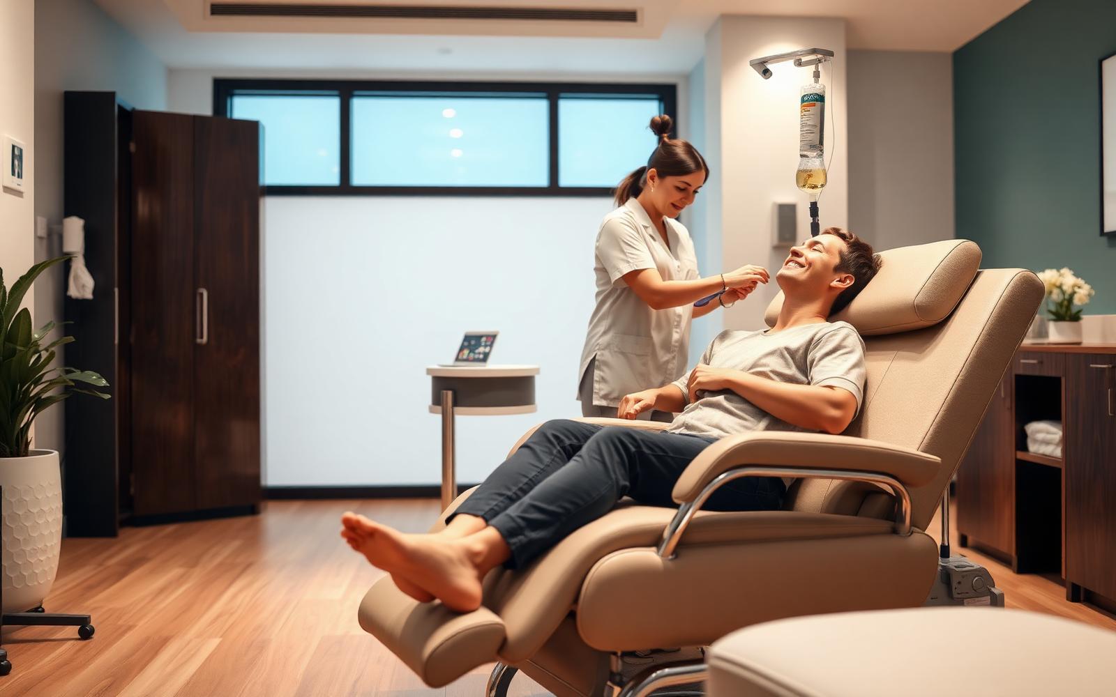 IV Therapy Clinics: professional setting representing industry-leading IV therapy clinic work.
