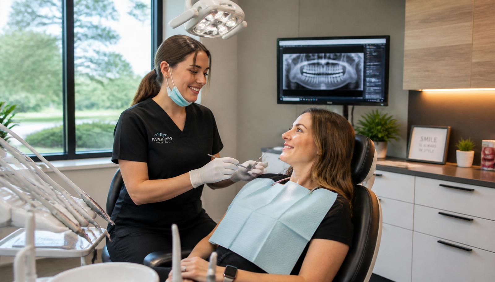 Modern dental practice operatory