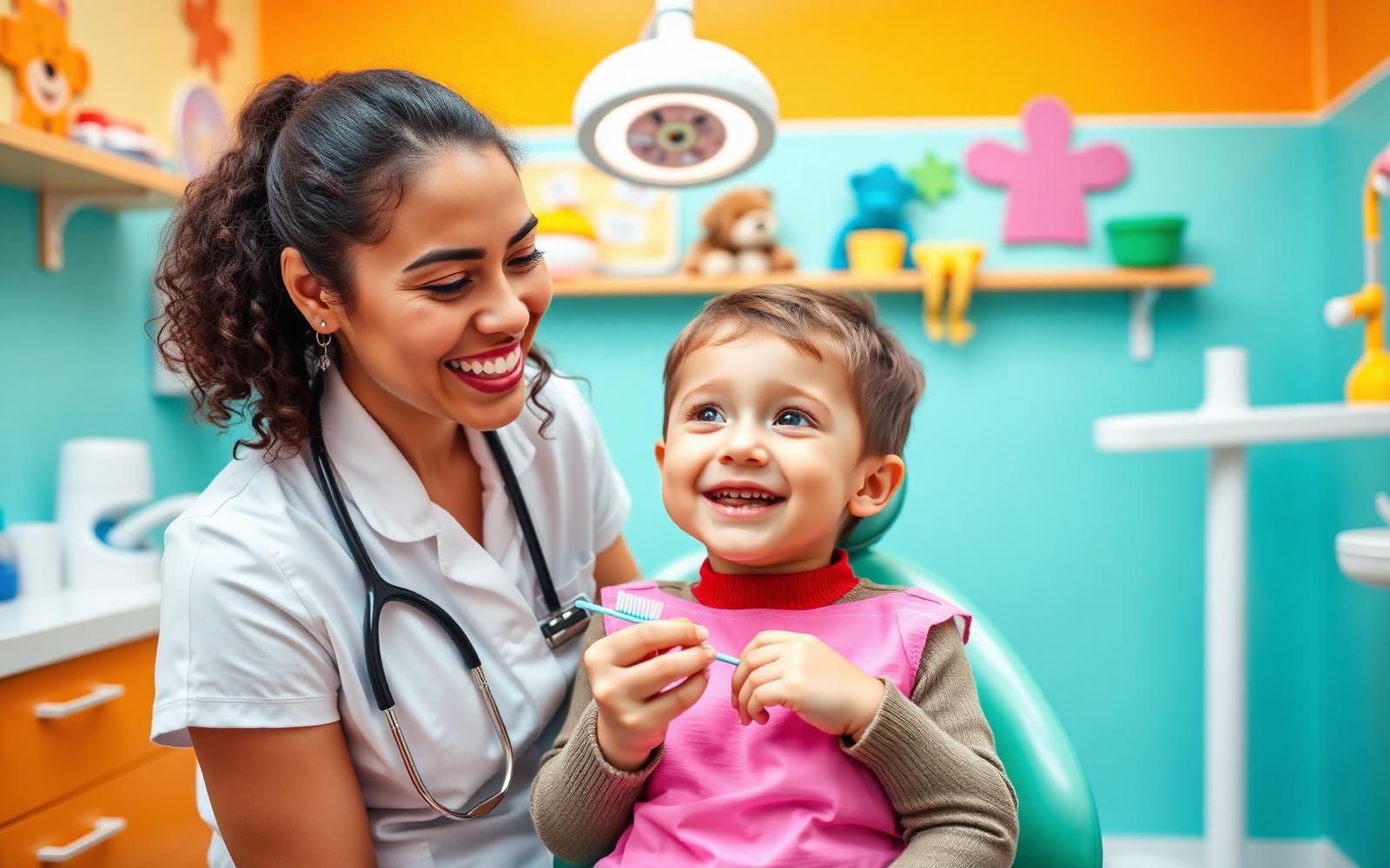 Pediatric Dentistry: professional setting representing industry-leading pediatric dentist work.
